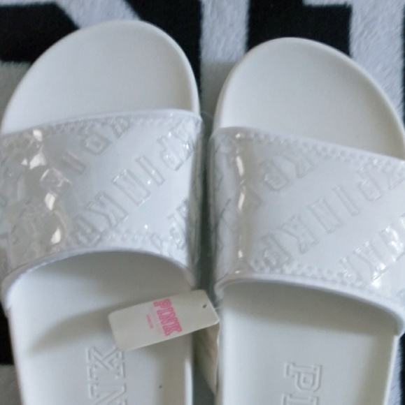 white pink slides
